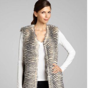 Betsey Johnson Faux Fur Vest